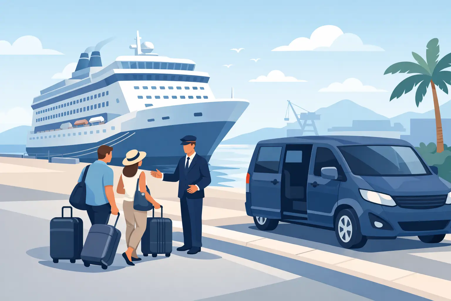 Cruise Port Pickup Service for Easy Transfers