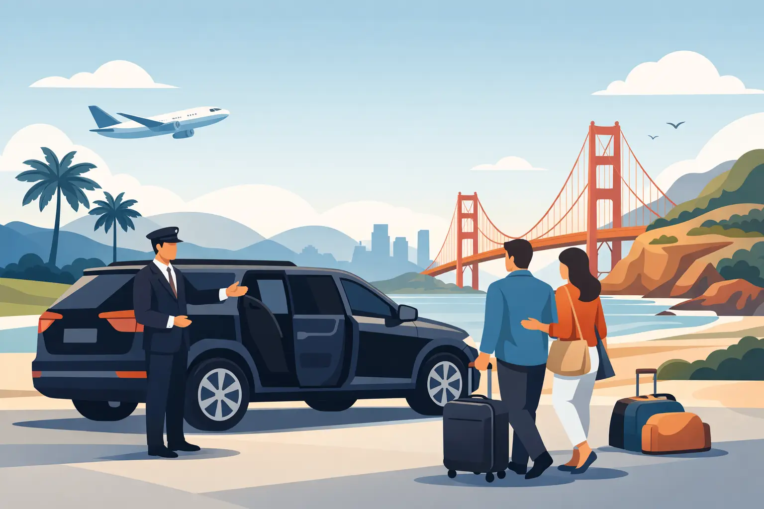 Private Transfer From CA: Book Your Ride